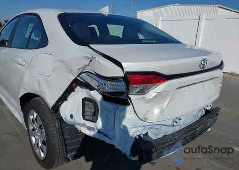 2025 Toyota Corolla Le from USA, damaged, VIN 5YFB4MDE6SP257912